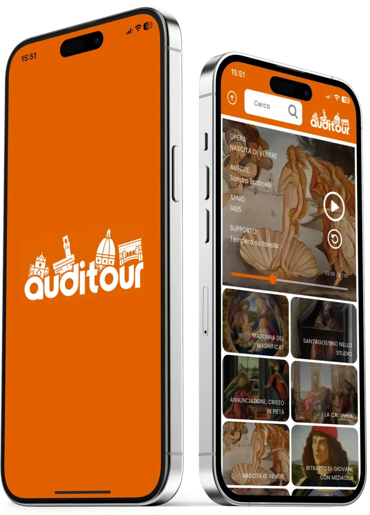 App Audioguida Uffizi — Screenshot